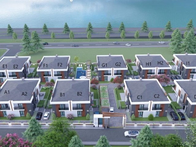 4.5+1 VILLA FOR SALE IN BEŞİKDÜZÜ ROYAL GARDEN PROJECT