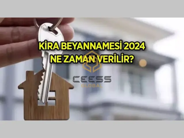 Kira Geliri Beyanı Zamanı Geldi!