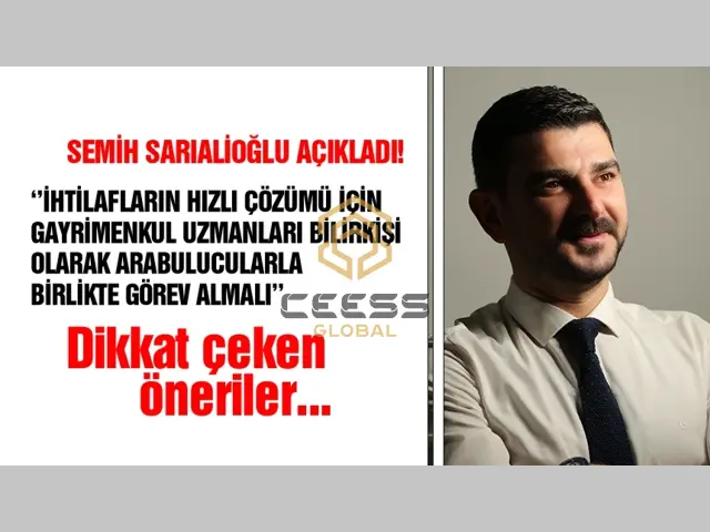 İHTİLAFLARIN HIZLI ÇÖZÜMÜ İÇİN GAYRİMENKUL UZMANLARI BİLİRKİŞİ OLARAK ARABULUCULARLA BİRLİKTE GÖREV ALMALI