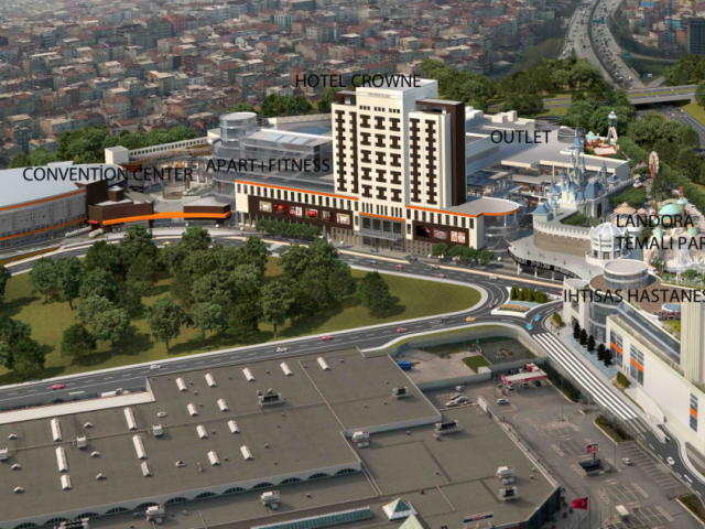 ISTANBUL BAYRAMPASA ORA SHOPPING MALL INVESTMENT OFFICE FOR SALE