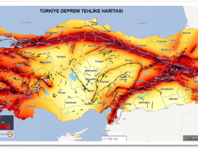 AFAD New Earthquake Map and Safe Residential Areas