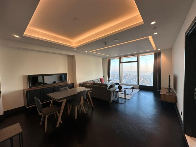 1+1 RESIDENCE FOR RENT IN FAIRMONT ISTANBUL WITH SPECTACULAR VIEWS