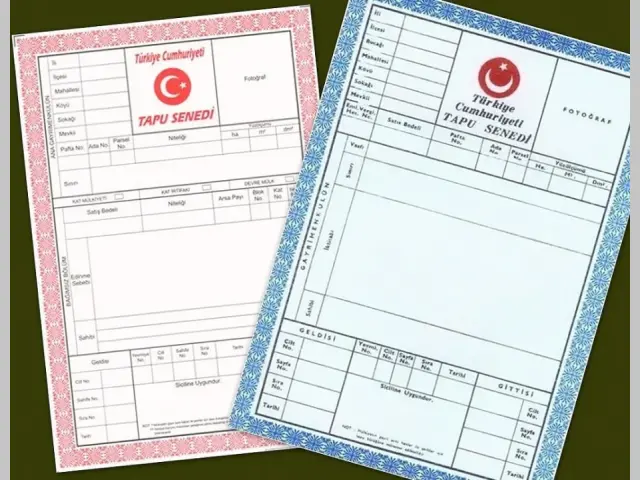 What Do the Title Deed Colors Mean?