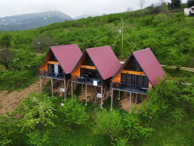 TRABZON YOMRA KAŞÜSTÜ'NDE 2+1 GÜNLÜK KİRALIK BUNGALOV EVLERİ