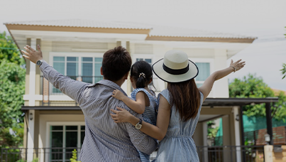 Man and woman preparing food in a modern kitchen